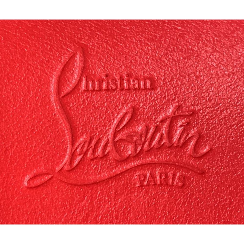 Christian Louboutin Elisa Shoulder Bag Leather Small Gray - Picture 7 of 7